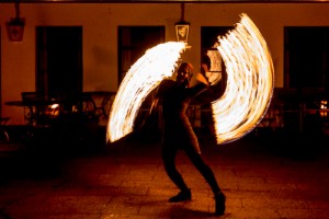 feuershow in torgau