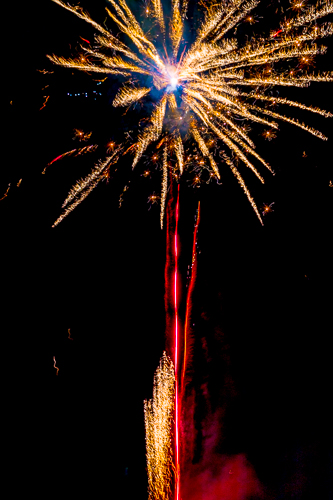 feuerwerk in freiberg