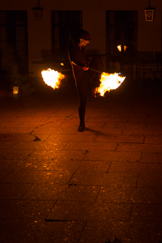 feurershow in markkleeberg